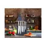 طقم سكاكين أرشيا الأساسي من الاستيل مكون من 8 قطع