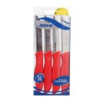 طقم سكاكين الفاكهة المصنوعه من الاستيل المقاوم للصدأ من أرشيا، 12 قطعة، 88 مم